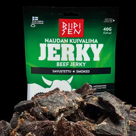 Riipisen Naudan Kuivaliha Savustettu 40g - Kuivalihapaketit / Jerky Bundle - 200200 - 2