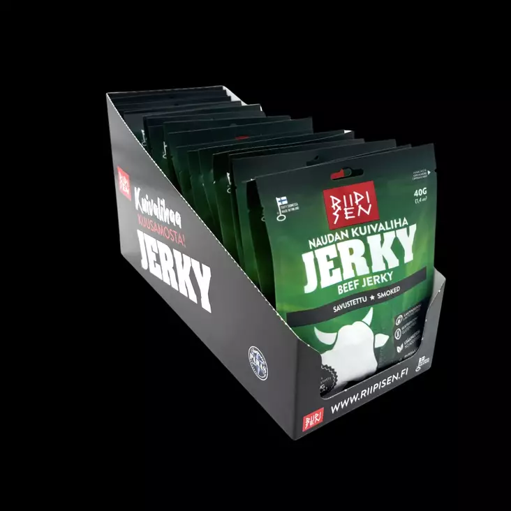 20pss Tukkupakkaus Riipisen Naudan Kuivaliha Savustettu - Kuivalihapaketit / Jerky Bundle - 200200 - 1