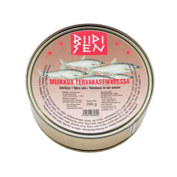 riipisen tervamuikku 200g - Kalatuotteet - 6420616880690 - 1
