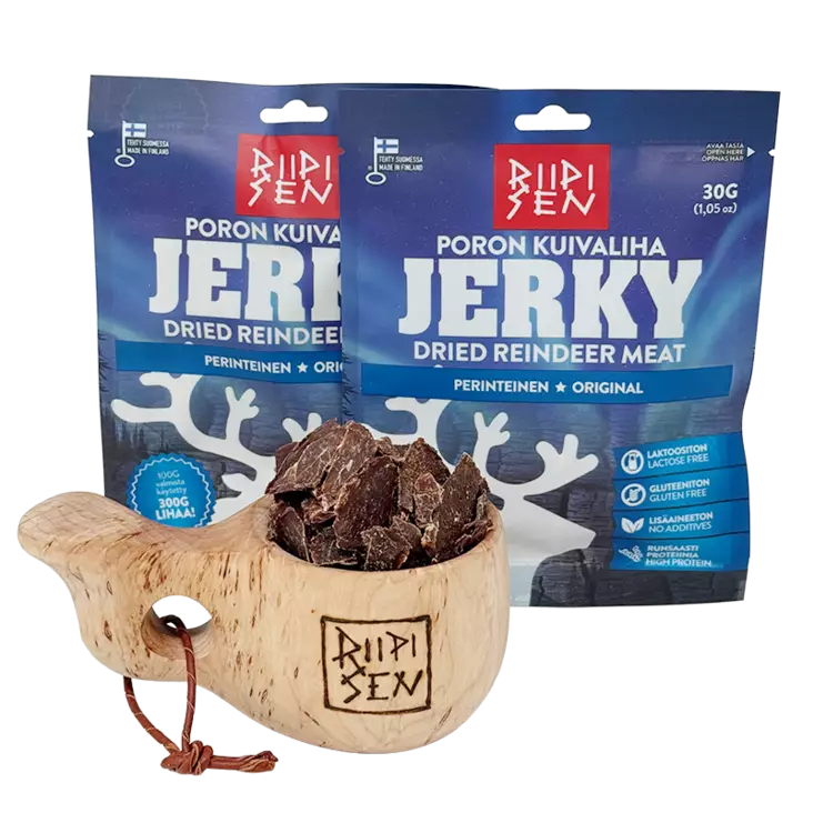 Riipisen Poron Kuivaliha Original 30g - Poron kuivalihat - 6420616883400 - 10