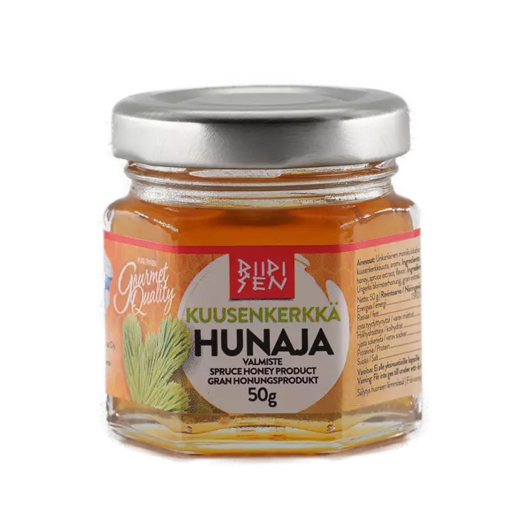 Riipisen Kuusenkerkkähunajavalmiste 50g - Makuhunaja valmisteet - 6420616881451 - 1