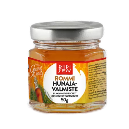 Riipisen Rommihunajavalmiste 50g - Makuhunaja valmisteet - 6420616881512 - 1