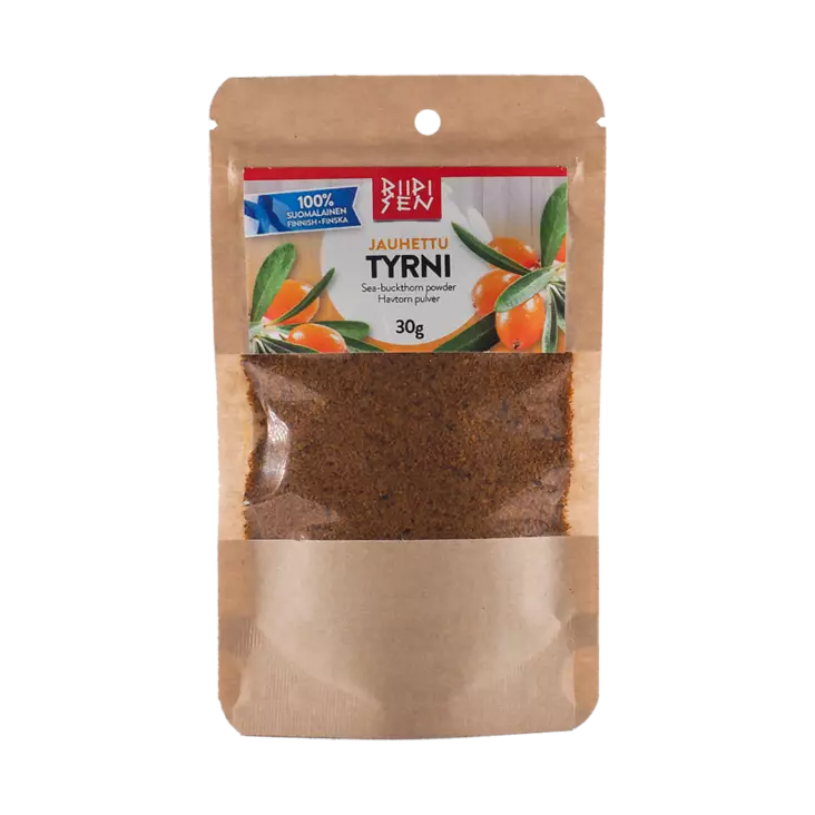 Jauhettu Tyrni 30g - Marjajauheet ja villiyrttijauheet - 6420616881642 - 1