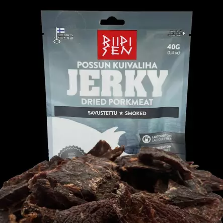 Riipisen Possun Kuivaliha Savustettu 40g - Kuivalihapaketit / Jerky Bundle - 200203 - 2