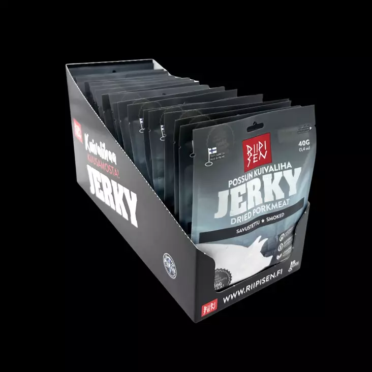 20pss Tukkupakkaus Riipisen Possun Kuivaliha Savustettu - Kuivalihapaketit / Jerky Bundle - 200203 - 1