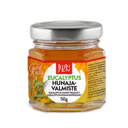 Riipisen Eucalyptushunajavalmiste 50g - Makuhunaja valmisteet - 6420616881444 - 1