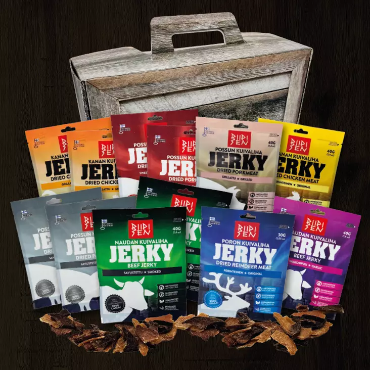 Riipisen kuivalihalaatikko 12pss - Kuivalihapaketit - 200104 - 10