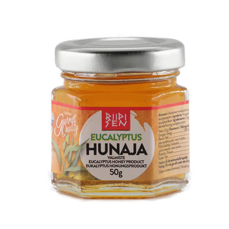 Riipisen Eucalyptushunajavalmiste 50g - Makuhunaja valmisteet - 6420616881444 - 1