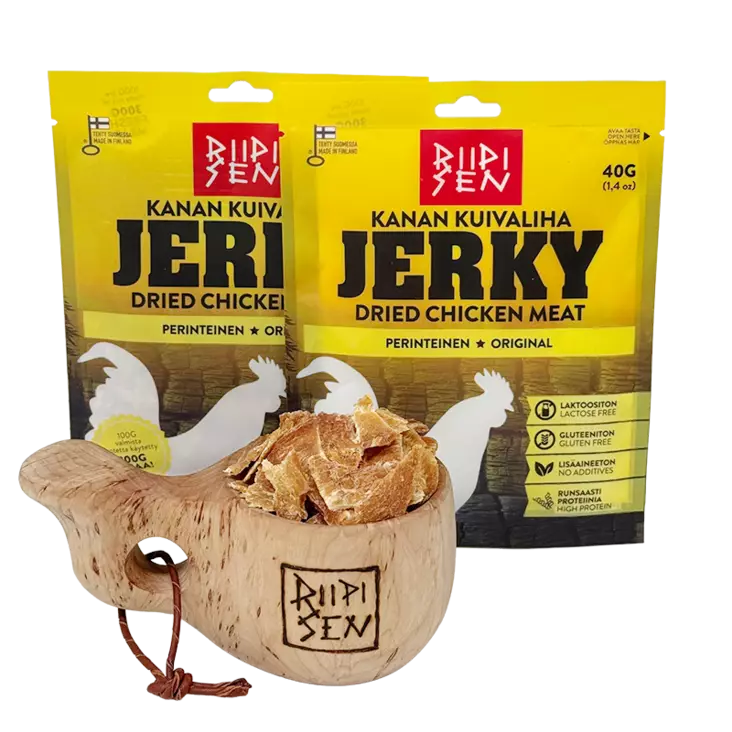 Riipisen Kanan Kuivaliha Original 40g - Kanan kuivalihat - 6420616883424 - 10