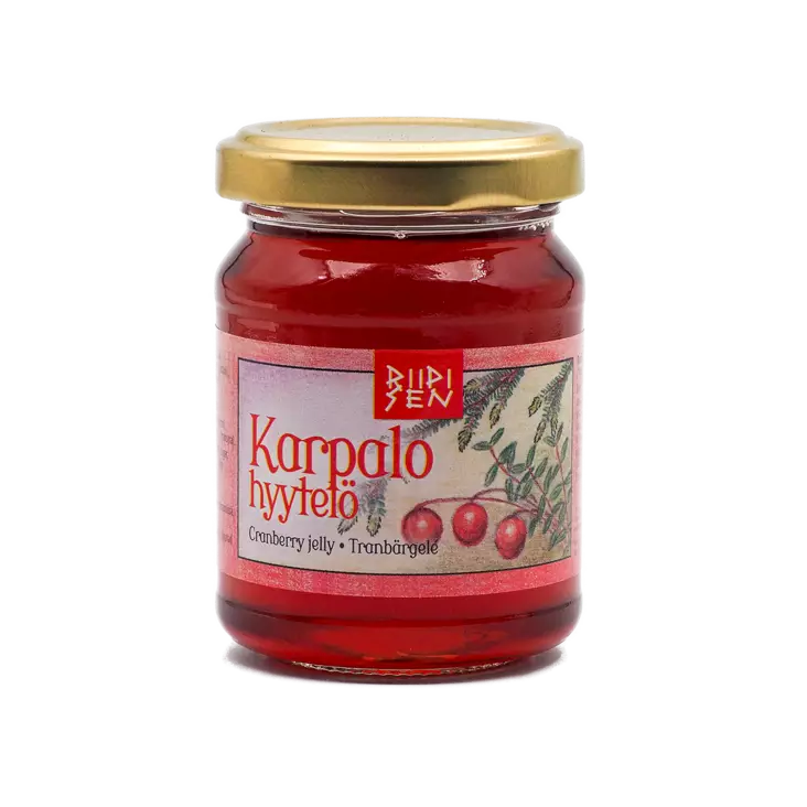 riipisen karpalohyytelö 160g - Hyytelöt ja hillot - 6420616881246 - 1