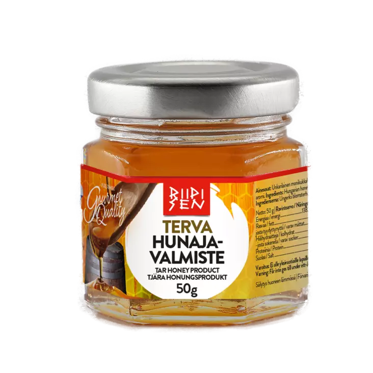 Riipisen Tervahunajavalmiste 50g - Makuhunaja valmisteet - 6420616881406 - 1