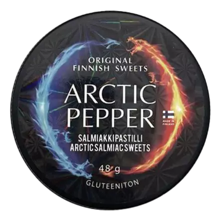 salmiakki arcticpepper pastilli - Makeiset - 6430051791208 - 1