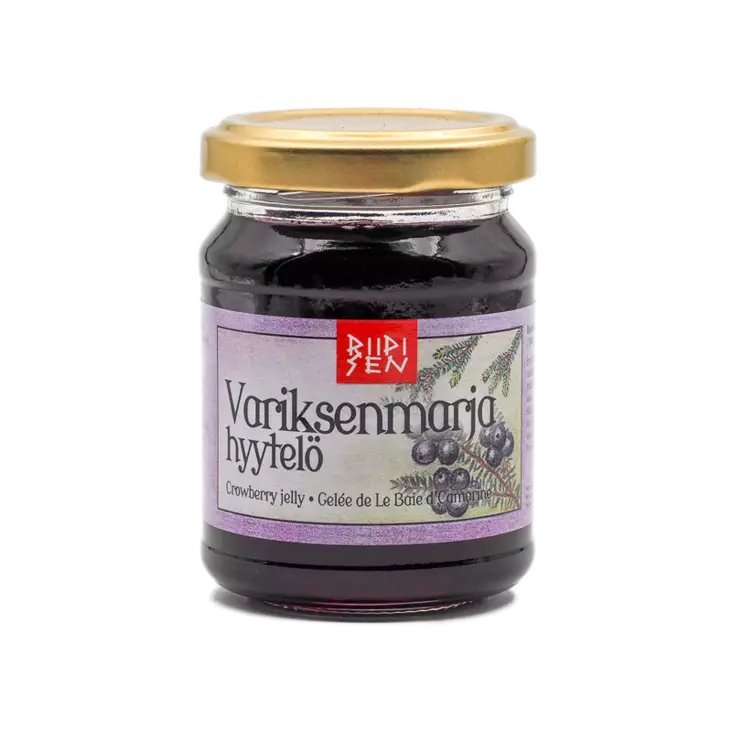 riipisen Variksenmarjahyytelö kaarnikkahyytelö 160g - Hyytelöt ja hillot - 6418064243068 - 1